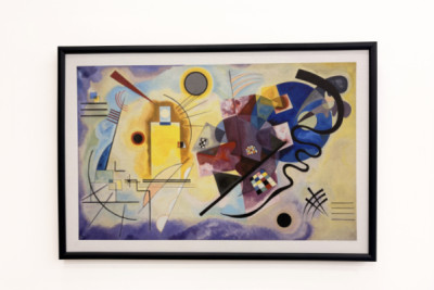 Amarelo - vermelho - azul - Wassily Kandinsky