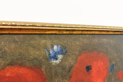 Bouquet com papoilas Pintura por Odilon redon (1840-1916). - Odilon Redon