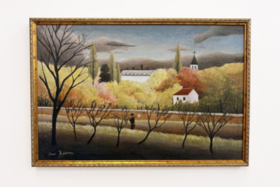 Paisagem com camponês