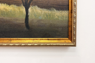 Paisagem com camponês