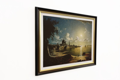 Cena do luar, Southampton, 1820