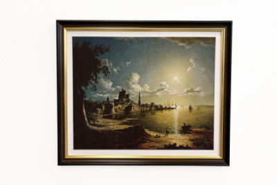 Cena do luar, Southampton, 1820