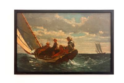 Breezing Up (um vento justo) 1873-76 - Winslow Homer