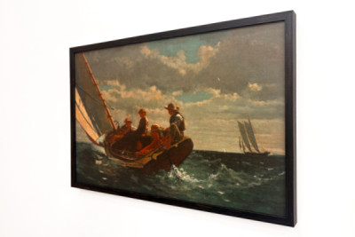 Breezing Up (um vento justo) 1873-76 - Winslow Homer