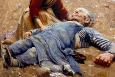 Esgotado ou O mártir, 1889 - Hans Andersen Brendekilde