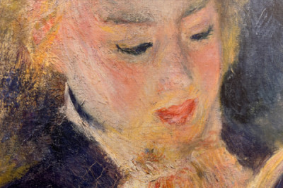 Rapariga a ler, 1874 - Pierre-Auguste Renoir