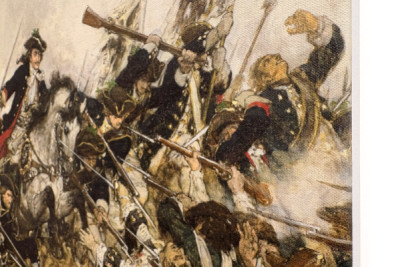 O Velho Dessauer na Batalha de Turim, 1883
