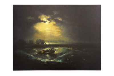 Pescadores no mar