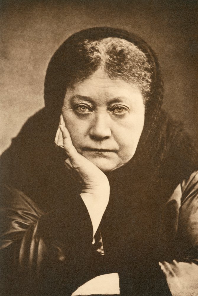 Retrato de Helena Blavatsky, c. 1880 de Unknown