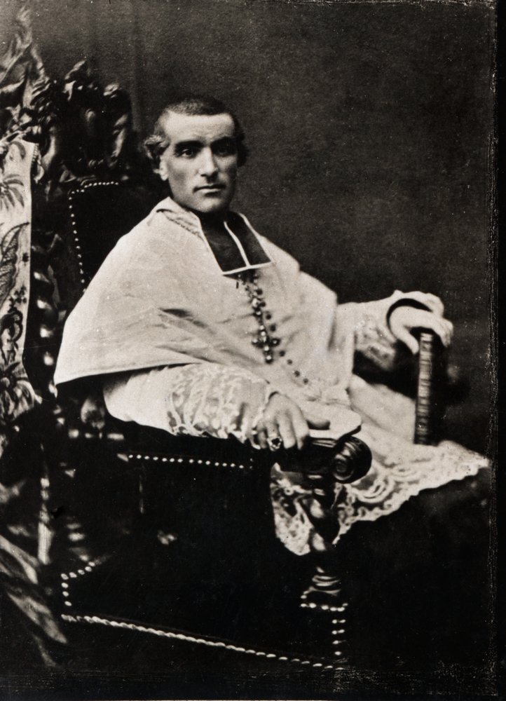 Retrato de Adolphe Perraud (1828-1906), Cardeal e acadêmico francês. de French Photographer