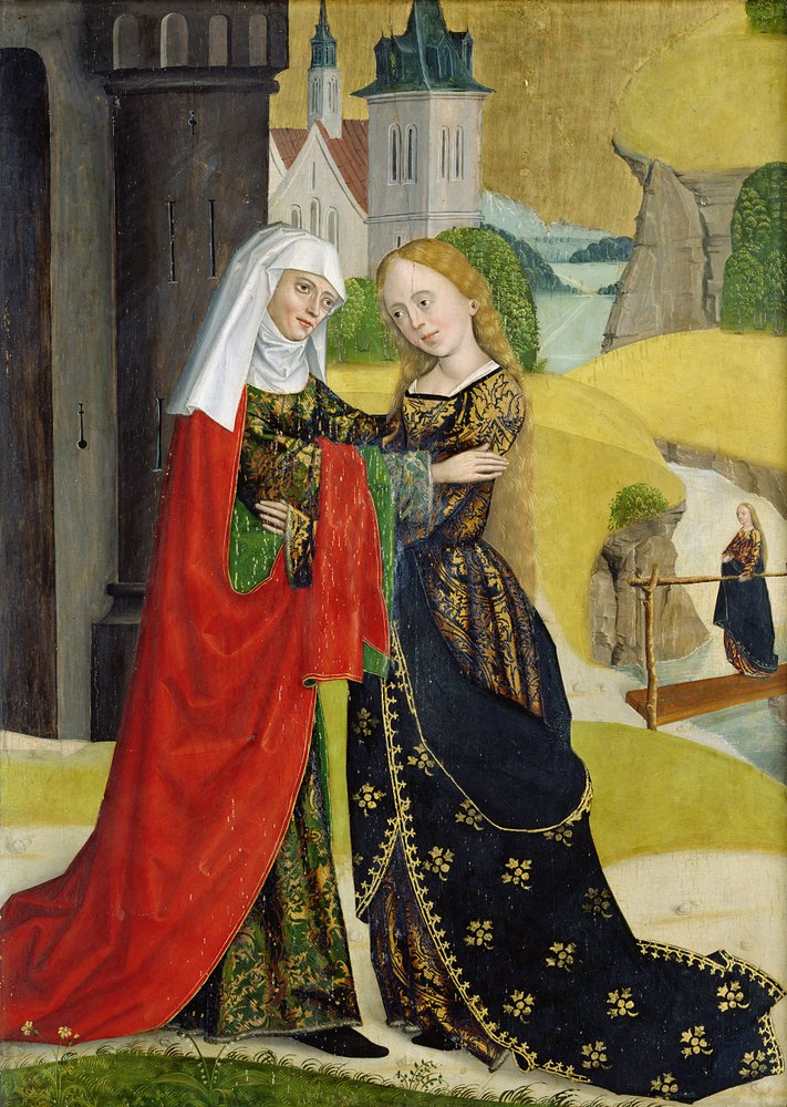 Visitação do altar da catedral, 1499 de Absolon Stumme