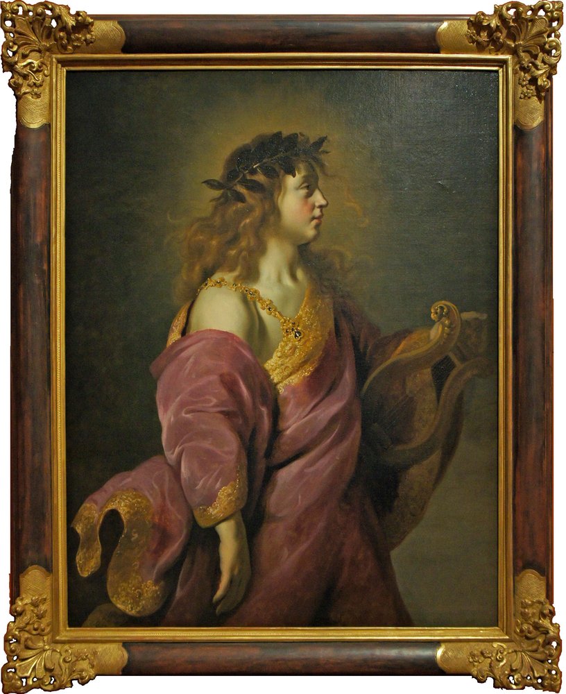 Francês:  Apollon Retrato de um homem como Apolo de Adam Camerarius