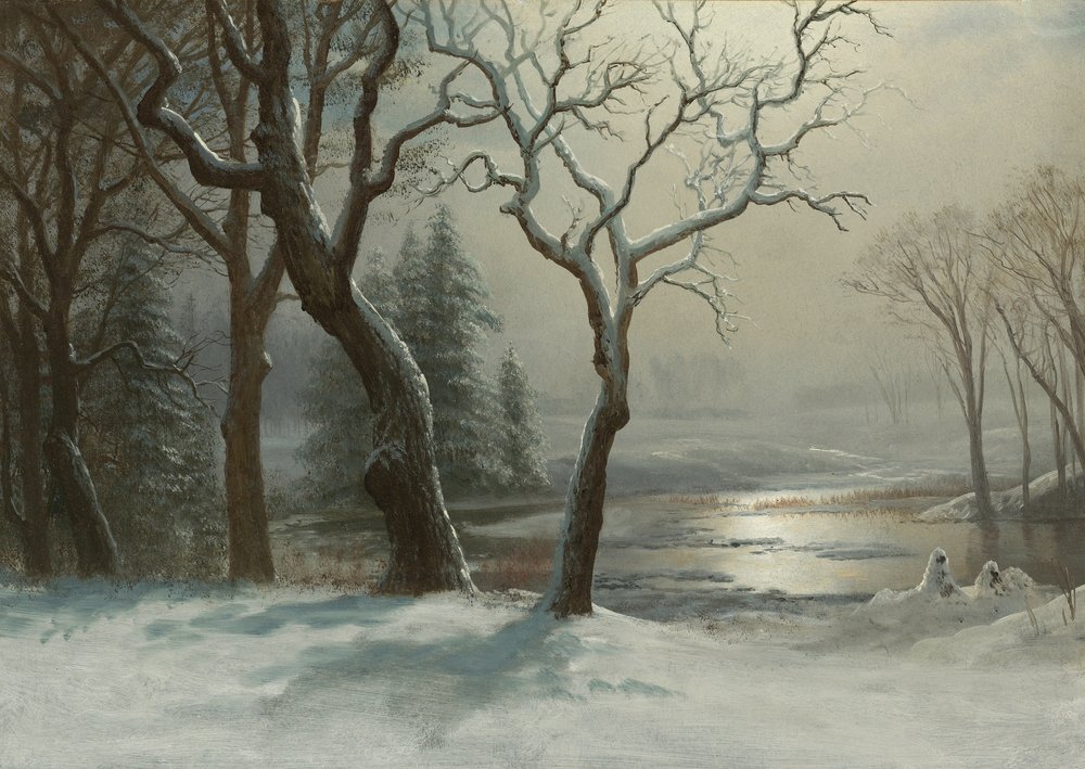 Inverno em Yosemite de Albert Bierstadt