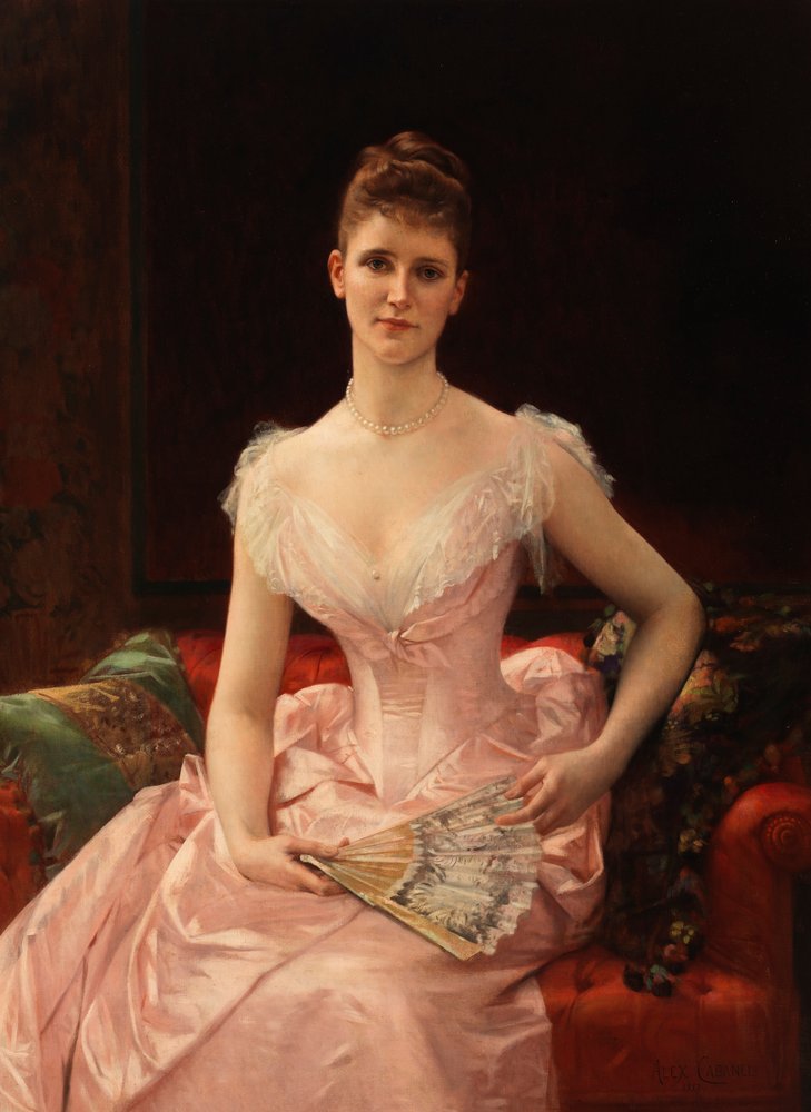 Olivia Peyton Murray Cutting de Alexandre Cabanel