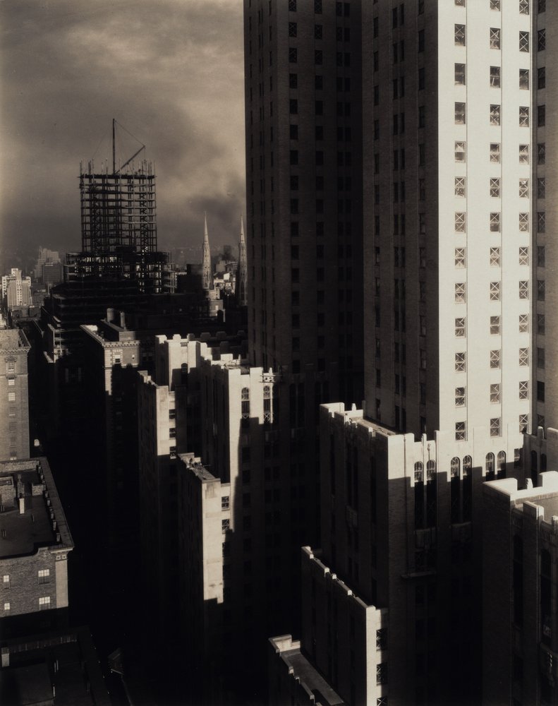 Da minha janela no Shelton, oeste de Alfred Stieglitz