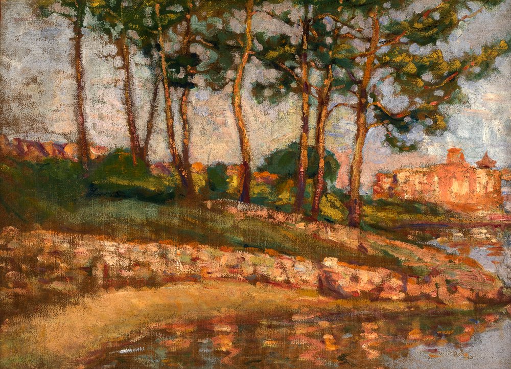 No sul da França, ca. 1905-1906. de Alice Pike Barney