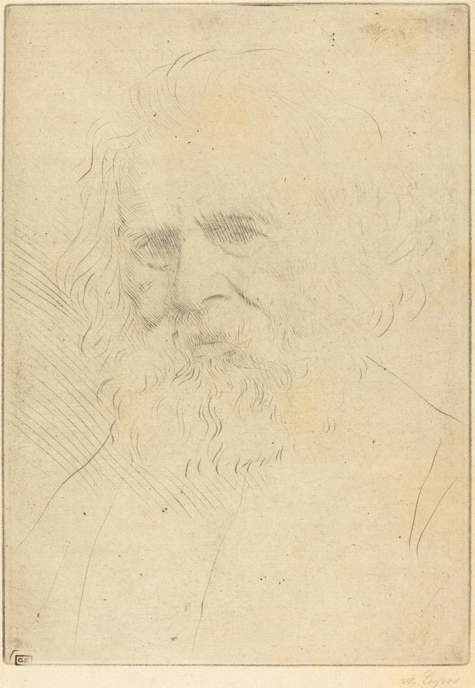 W.H. Longfellow, 1º prato de Alphonse Legros