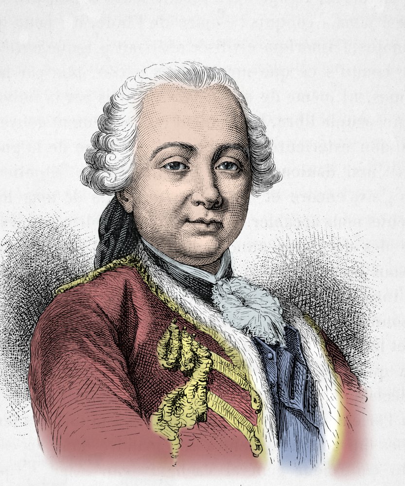 Retrato de Etienne Francois de Choiseul (Gravura)