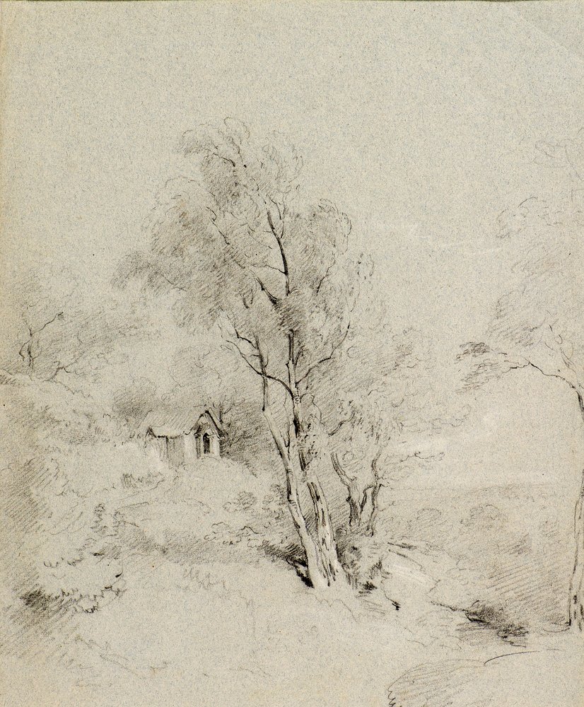 Sem título, c.1805 (lápis) de Amelia Long