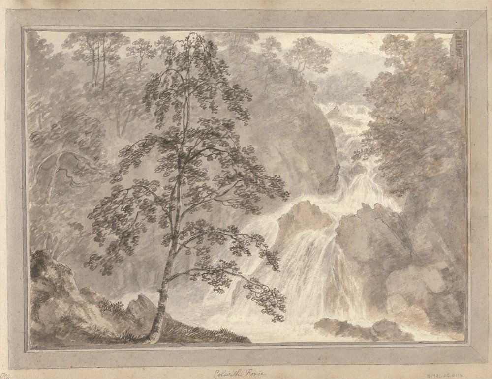 Vistas em Inglaterra, Escócia e País de Gales: Colwith Force de Amos Green