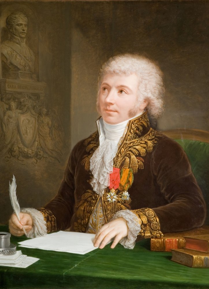 Retrato do Conde Nicholas Frochot não Etienne Pierre, Graf Mejan, 1806. de Andrea Appiani