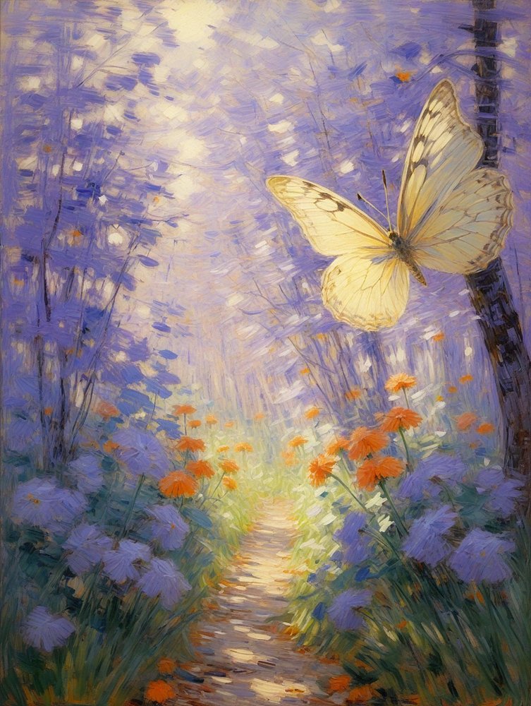 Florais 106, c.2024 (óleo sobre tela) de Angelita Hawke