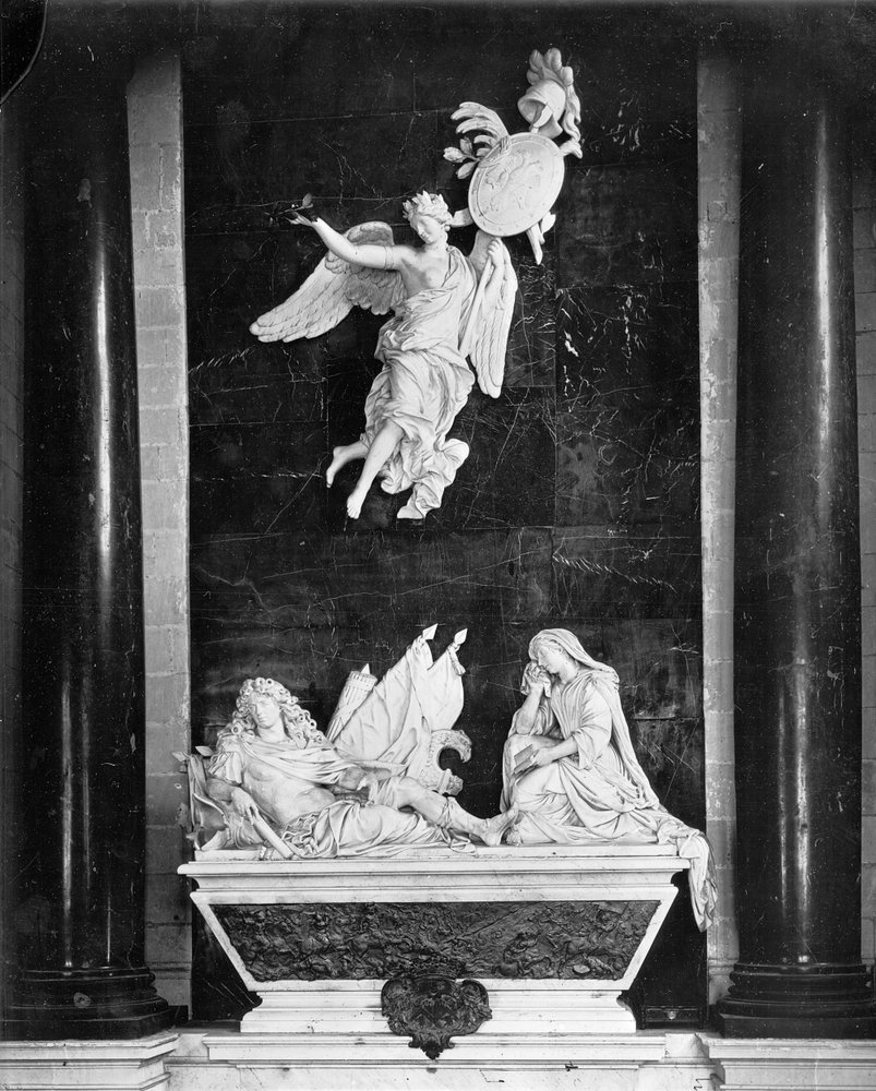 Mausoléu de Nicolas Bautru (m. 1661), marquês de Vaubrun, 1680-81 de Antoine Coysevox