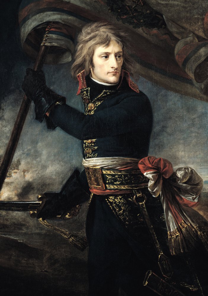 General Bonaparte (1769-1821) na ponte de Arcole de Antoine-Jean Gros