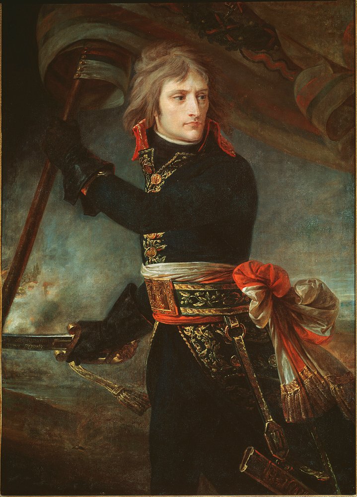 Napoleão Bonaparte na ponte de Arcole (17 de novembro de Antoine-Jean Gros