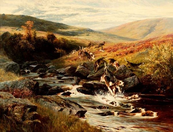 A caça às lontras de Arthur Wardle