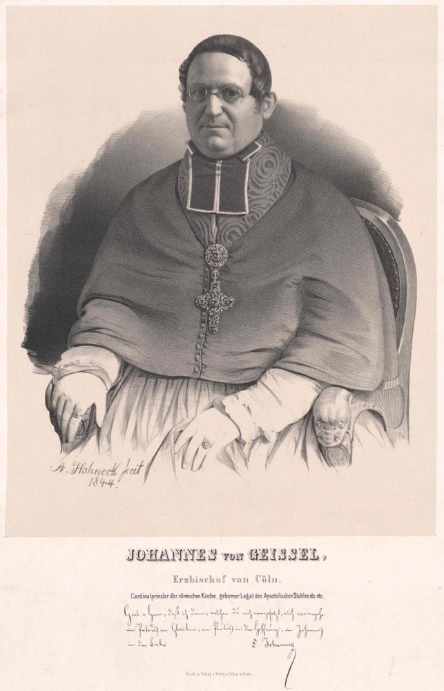 Johannes von Geissel | Artist Unknown | Impressão de arte