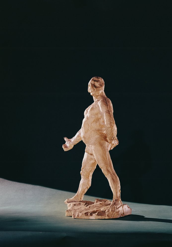 Estude para o Balzac nu | Auguste Rodin | Impressão de arte