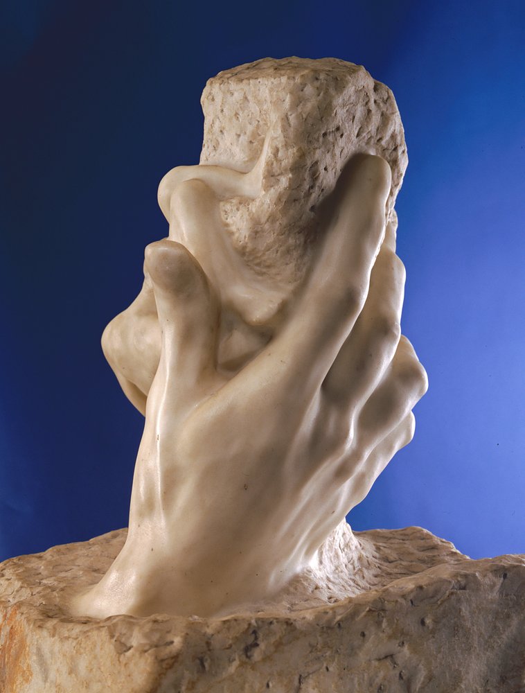 A mão de Deus, 1898 (mármore) de Auguste Rodin
