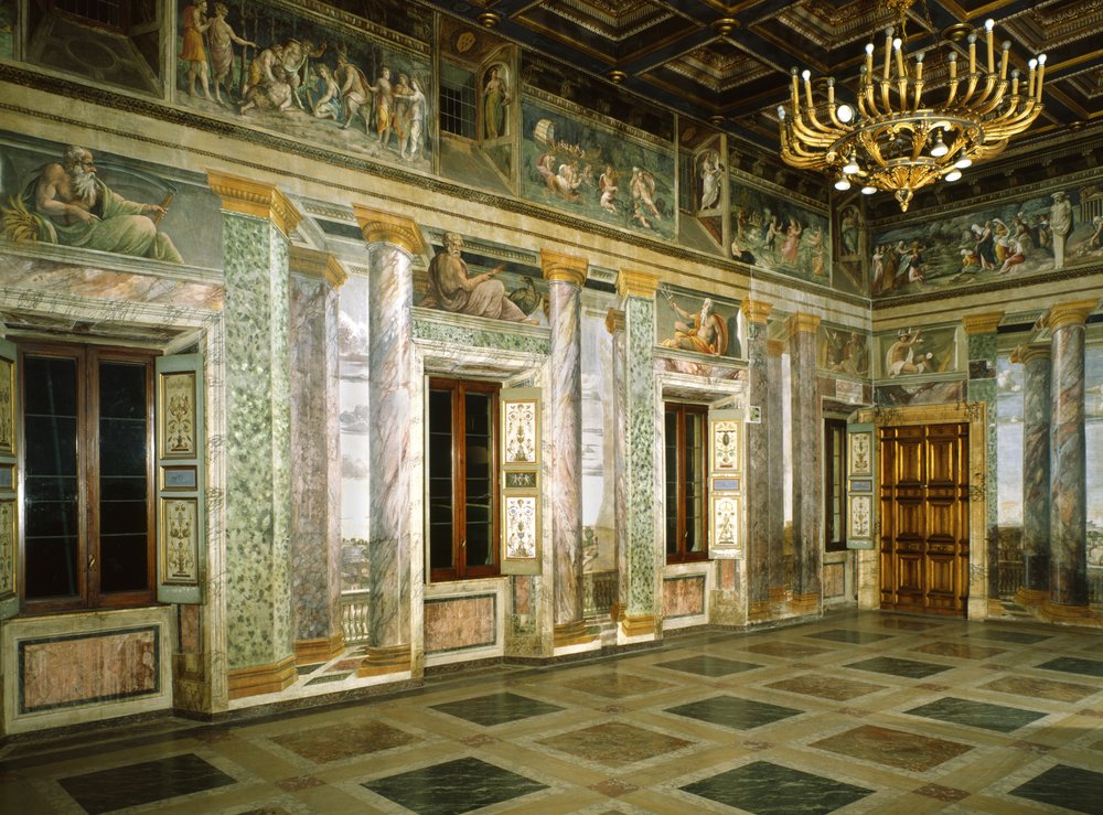 Salão de Perspectivas de Baldassarre Peruzzi