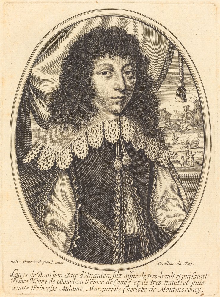 Luís II de Bourbon-Condé de Balthasar Moncornet