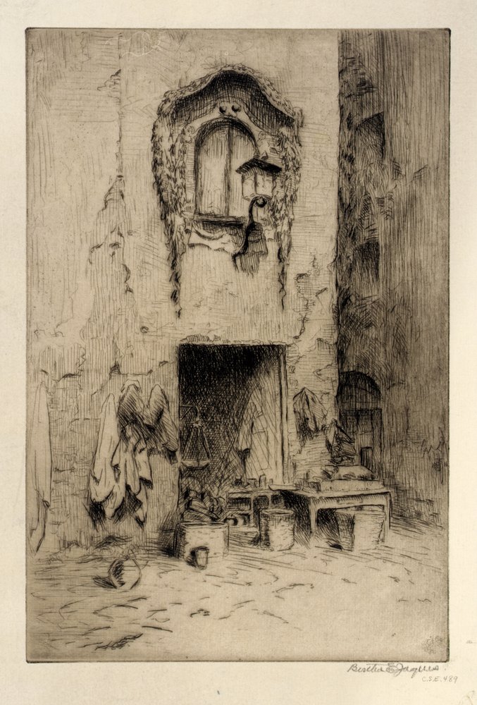 Loja de trapos, Florença de Bertha E. Jaques
