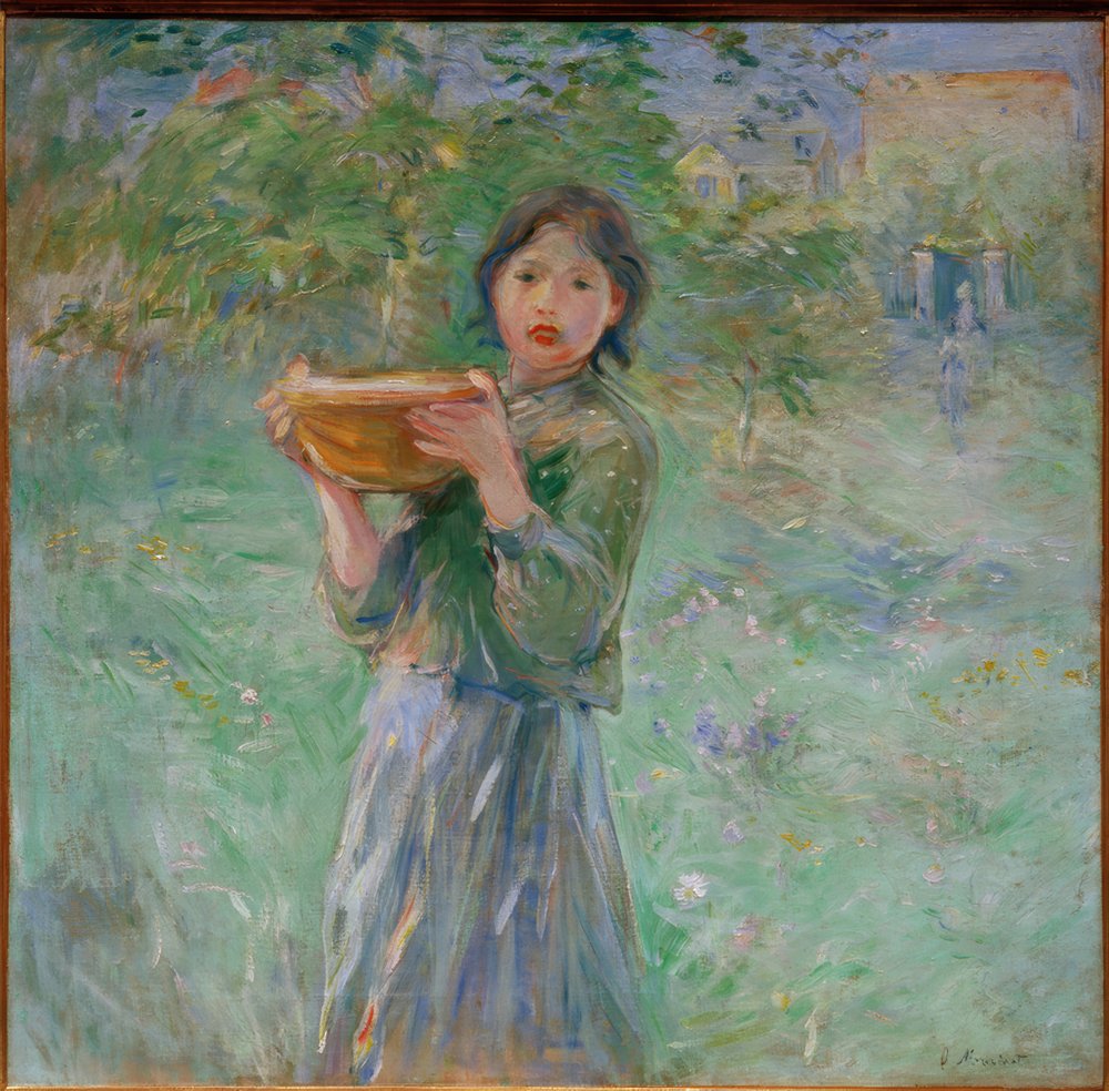 A tigela de leite de Berthe Morisot