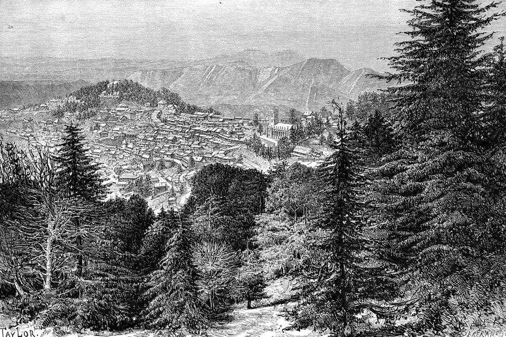 Simla, Índia, 1895. de Auguste Bertrand