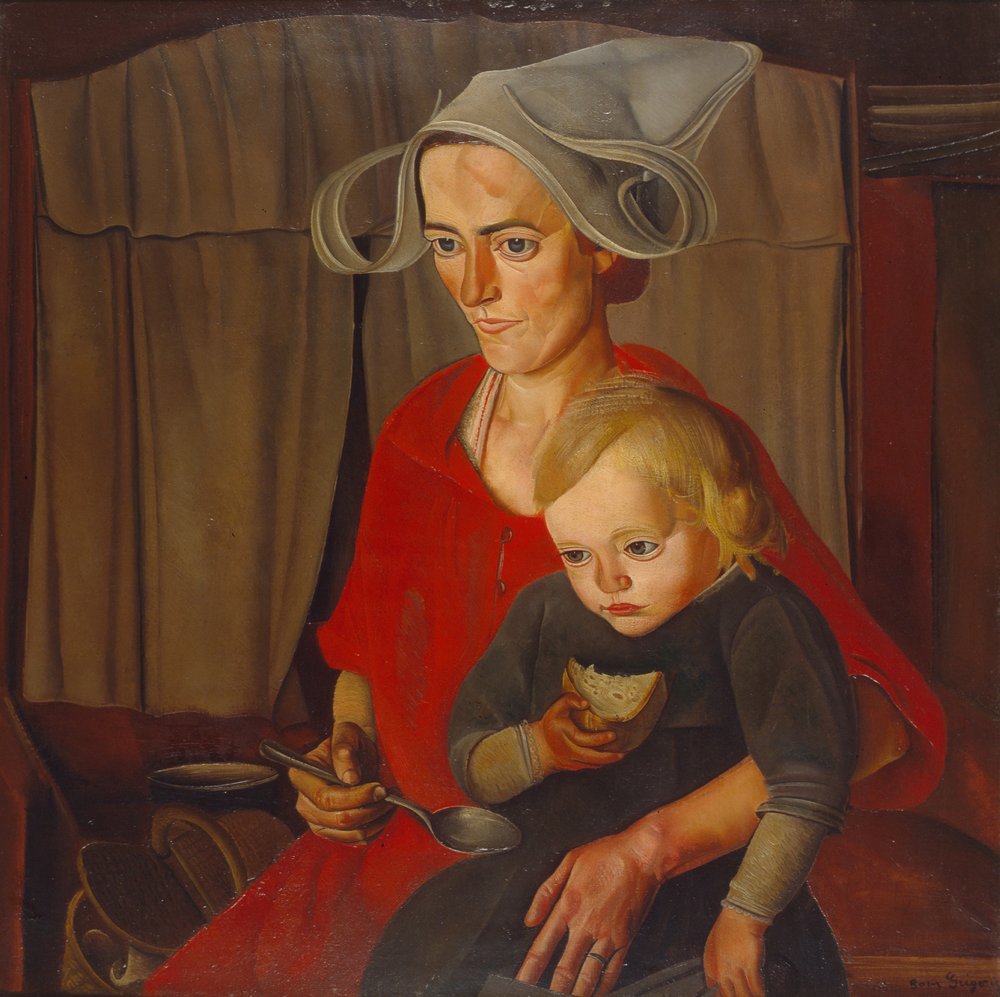 A Pobreza, 1925 de Boris Dmitrievich Grigoriev