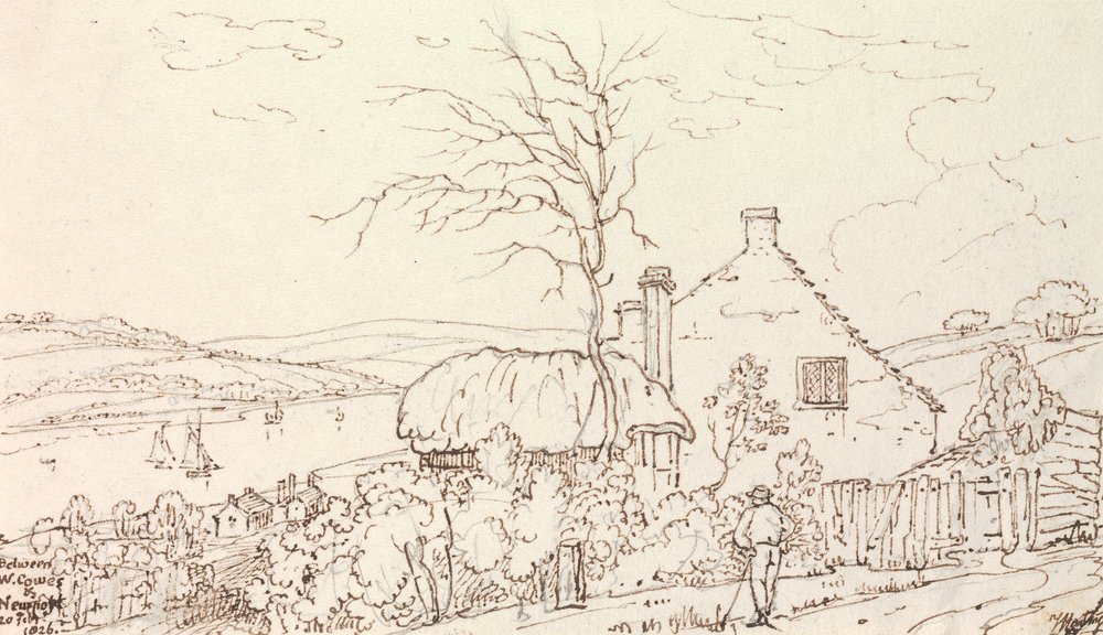 Entre West Cowes e Newport, 20 de Fevereiro de 1826 de Capt. Thomas Hastings