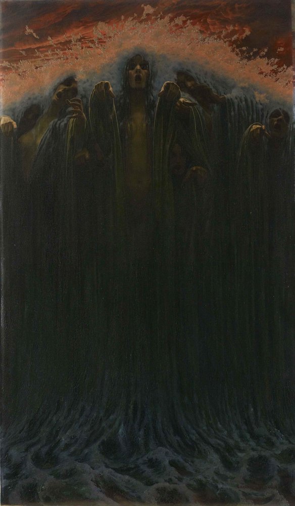 A onda de Carlos Schwabe