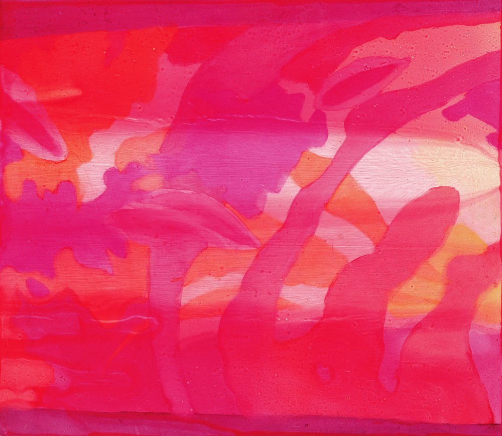 Mascarene, 2000 (óleo no gesso) de Charlotte Johnstone