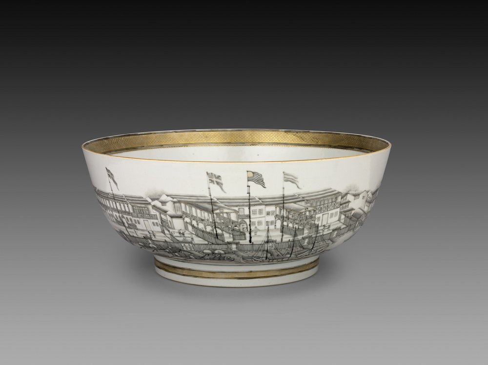 Punch Bowl, c.1800 de Chinese School