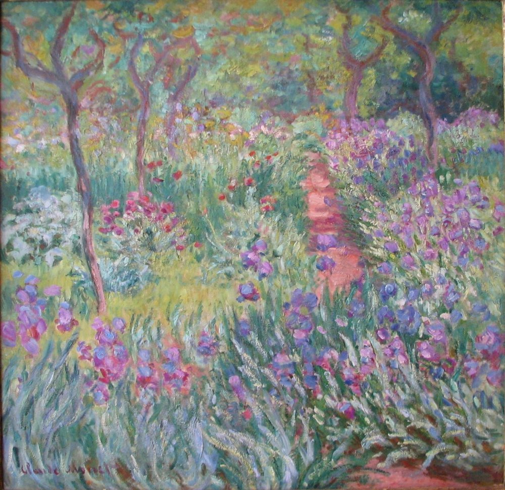 O Jardim dos Artistas em Giverny. de Claude Monet