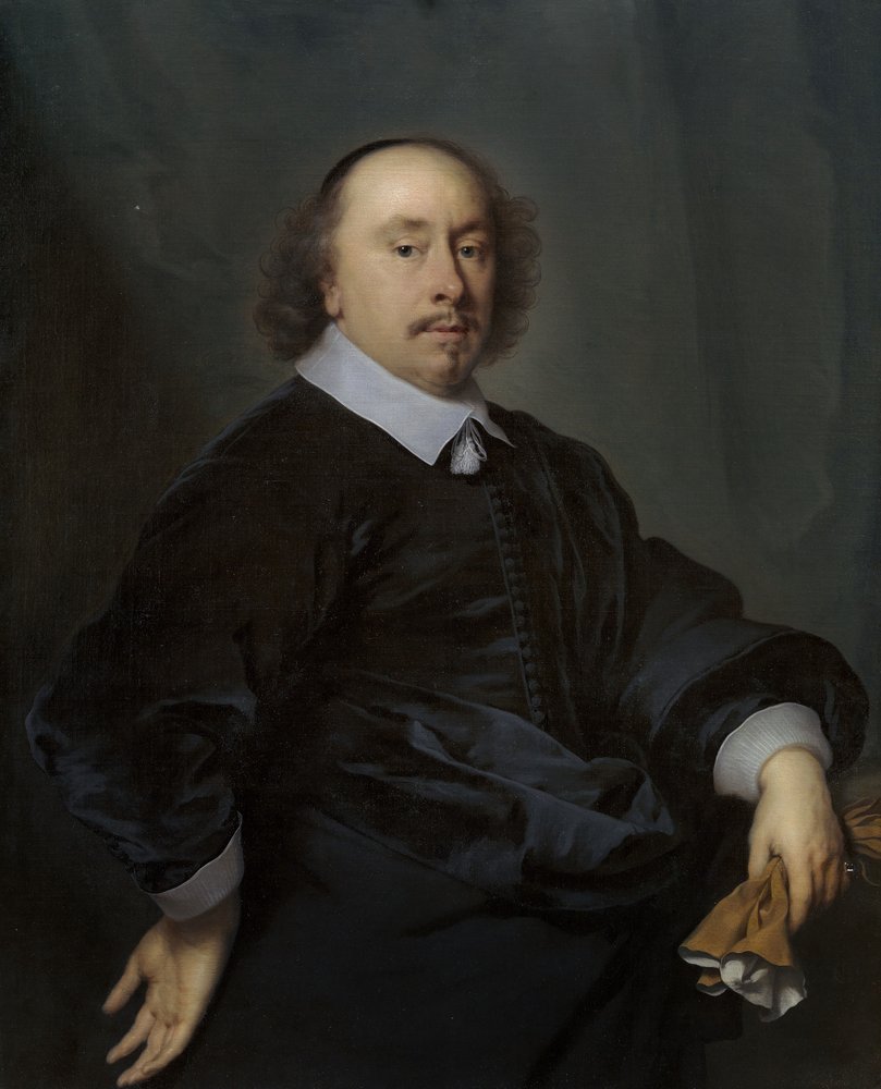 Retrato de um homem de Cornelis Janssens van Ceulen