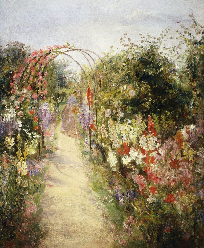 Regar o jardim de Dame Ethel Walker