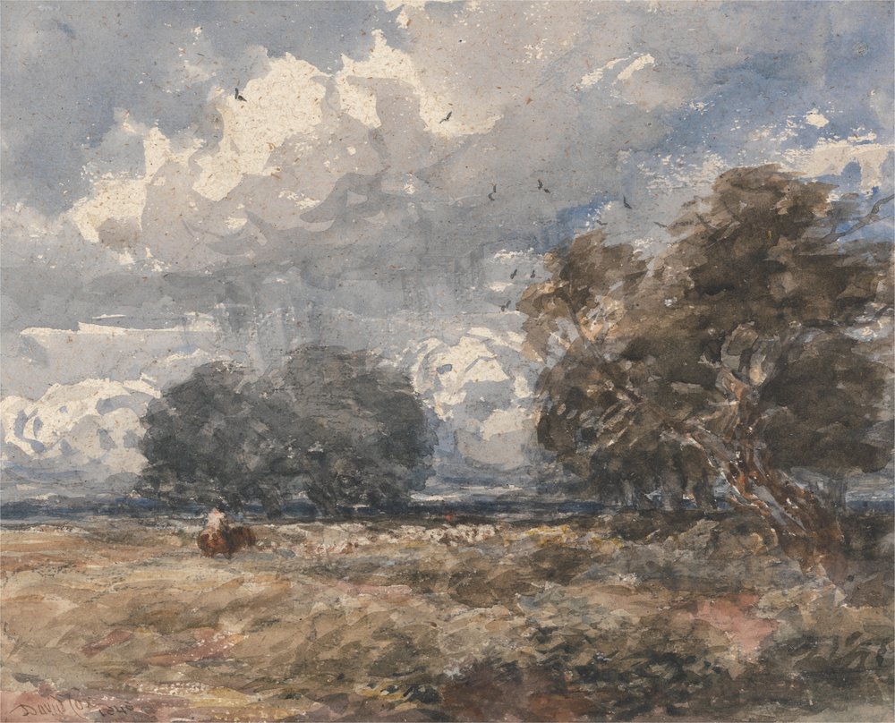 Guardar o rebanho, dia ventoso de David Cox