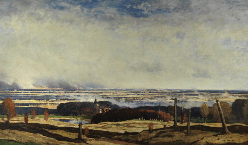 Flandres de Kemmel, 1919-20 de David Young Cameron