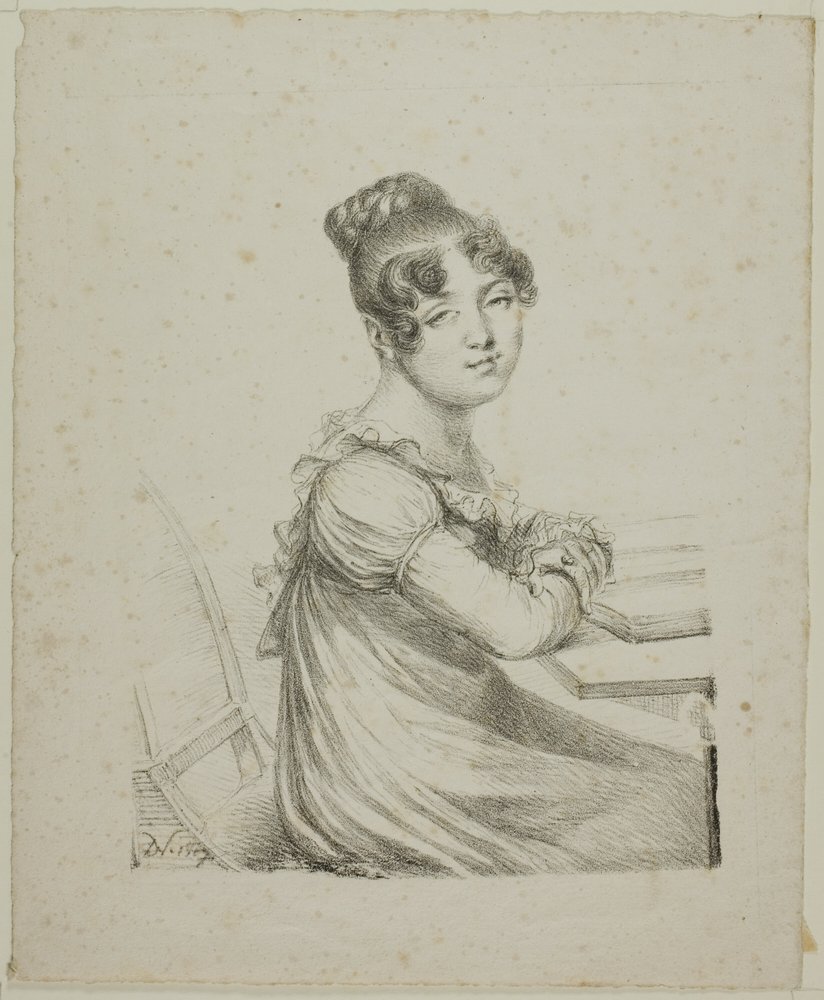 Retrato da Condessa Mollien de Dominique Vivant Denon