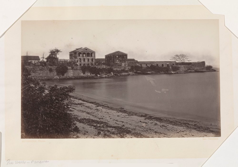 As Muralhas, Panamá de Eadweard Muybridge